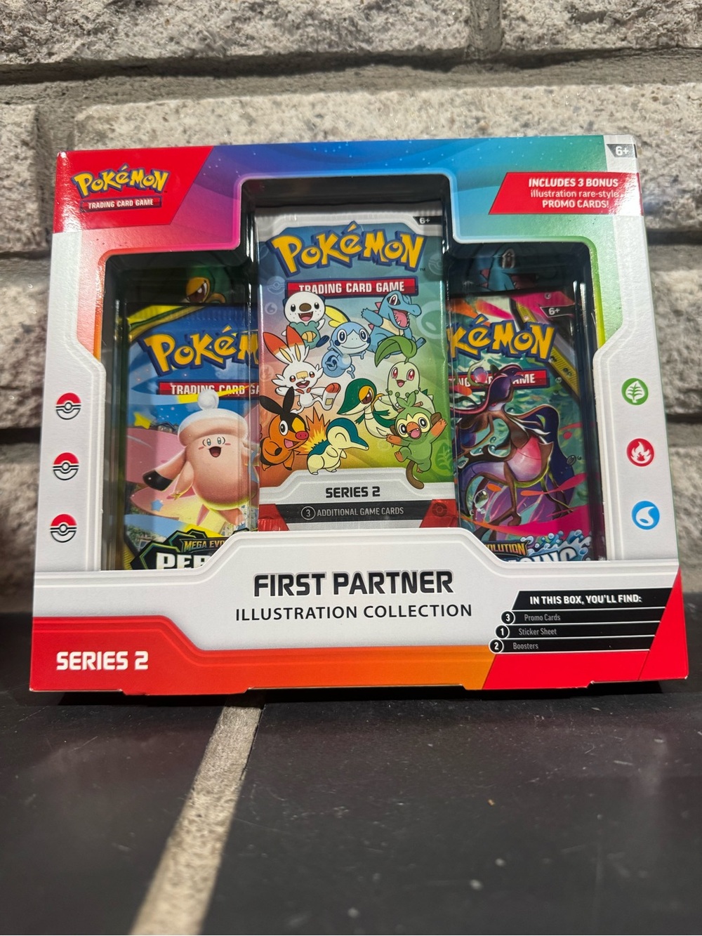 Pokemon First Partner Illustration Collection - Red, Blue, Green, Yellow, Pink